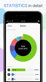 cryptofolio - portfolio wallet iphone screenshot 2