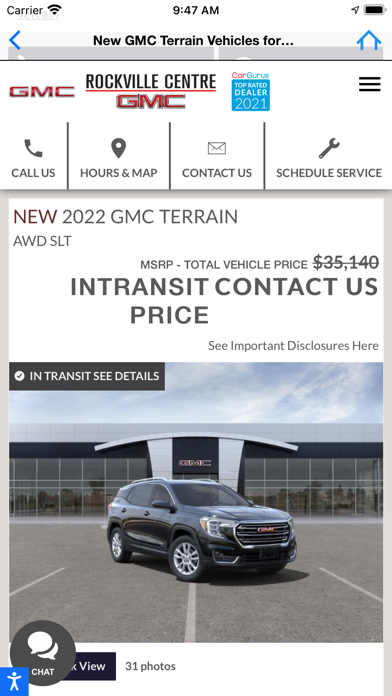 Rockville Centre GMC Screenshot
