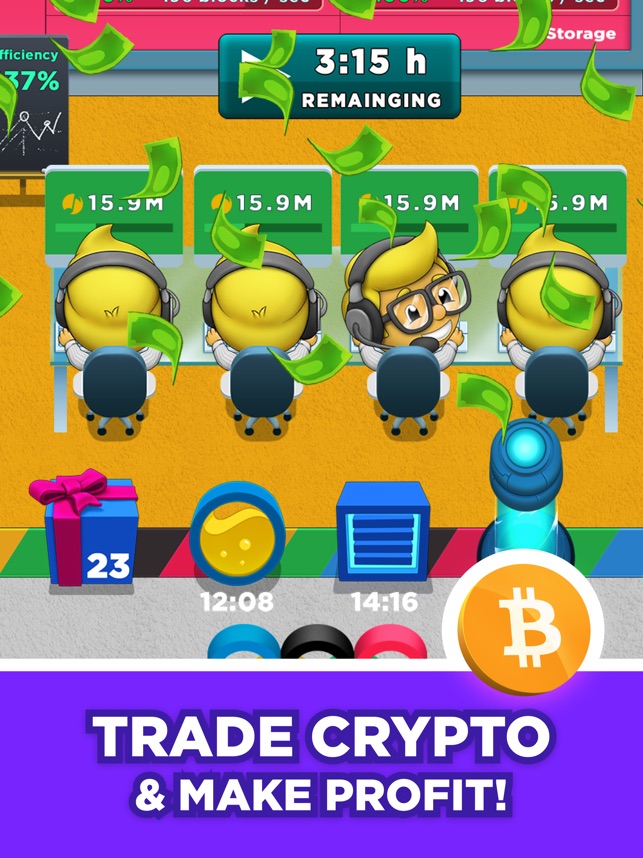 Lets Play Crypto Idle Miner - Bitcoin Tycoon, android gameplay