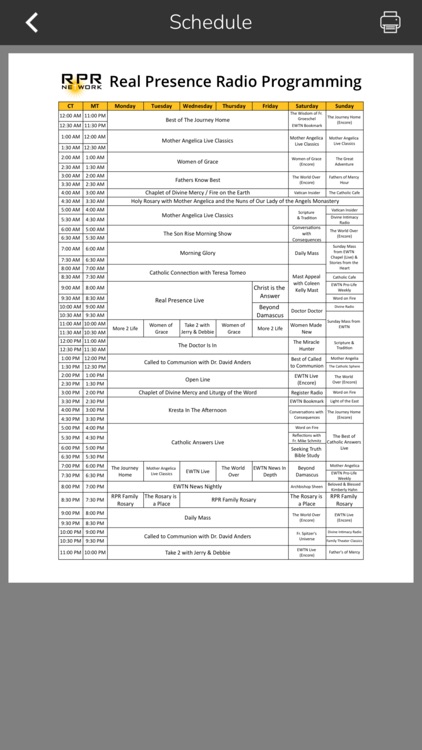 Real Presence Radio Network