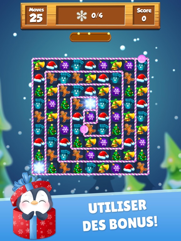 Screenshot #6 pour Noël 2024: Match 3 Puzzle