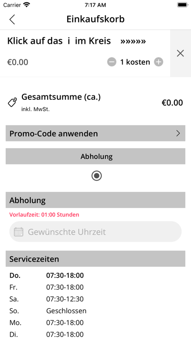 Metzgerei Haller Screenshot