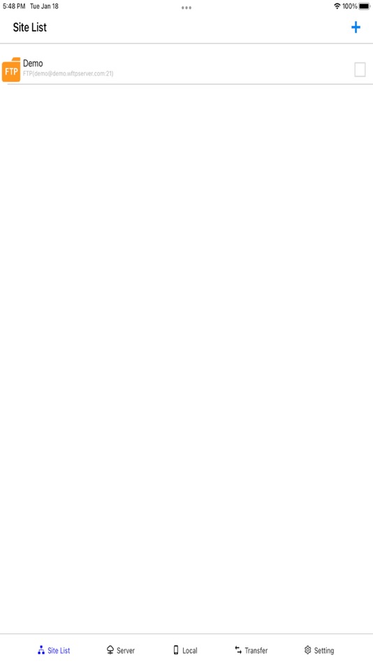#1. FTP Rush (iOS) By: 东 何