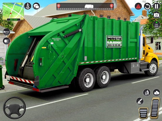 truck simulator vuilnis afval iPad app afbeelding 1