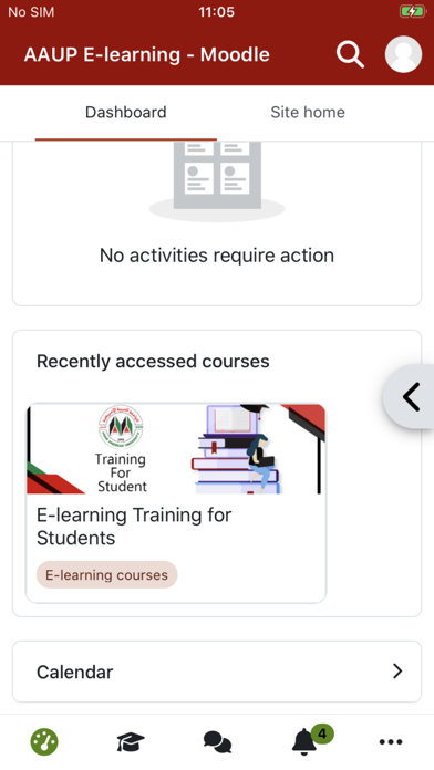 AAUP E-Learning Screenshot
