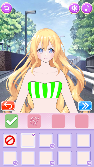 Anime Fashion: Dress Up Games Screenshot