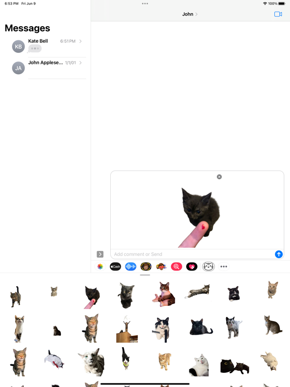Screenshot #5 pour Cat-tastic Stickers