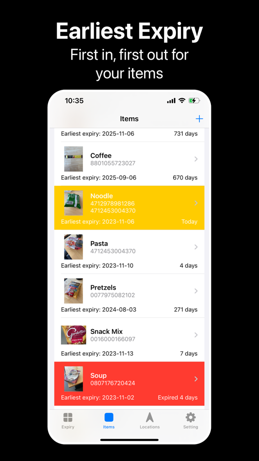 #6. ExpiryDay - Expiry Tracker (macOS) 由: Irvinesoft Inc
