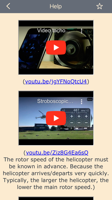 Video tachometer Screenshot