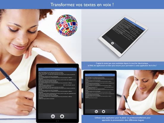 Screenshot #4 pour Lecteur vocal - texte en audio