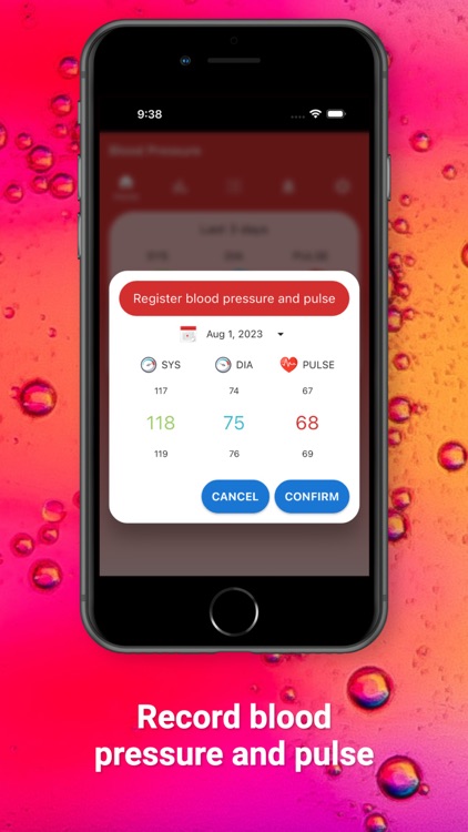 Blood Pressure Record screenshot-3