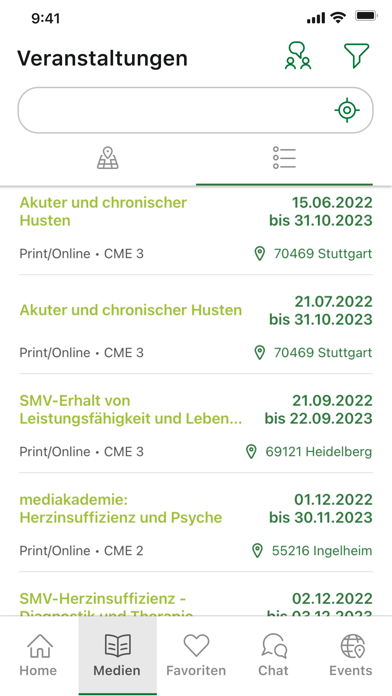 Schwabe Premium Service App Screenshot