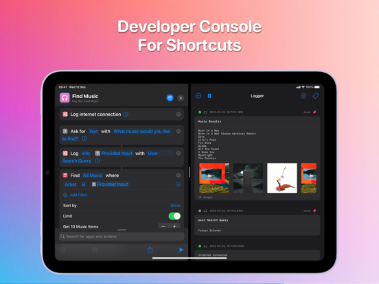 Screenshot #4 pour Logger for Shortcuts