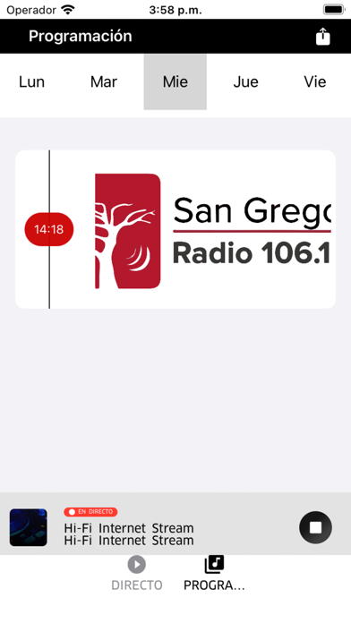 Radio San Gregorio Screenshot