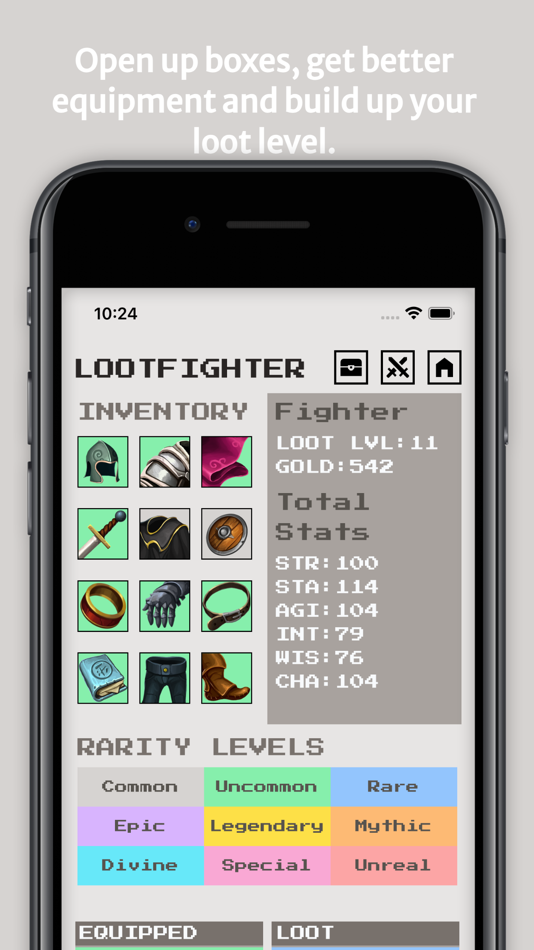 #1. lootfighter (iOS) 由: Scott Foster