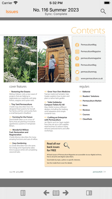 Permaculture Magazine Screenshot