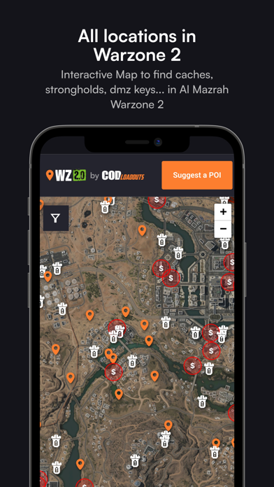 Map Companion for Warzone 2 Screenshot 1 - AppWisp.com Map Companion for Warzone 2 Screenshot 1 - AppWisp.com