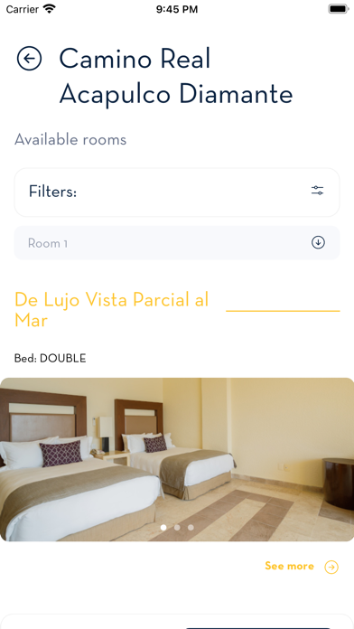 Camino Real Hoteles Screenshot