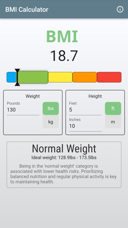 BMI Calculator - Easy