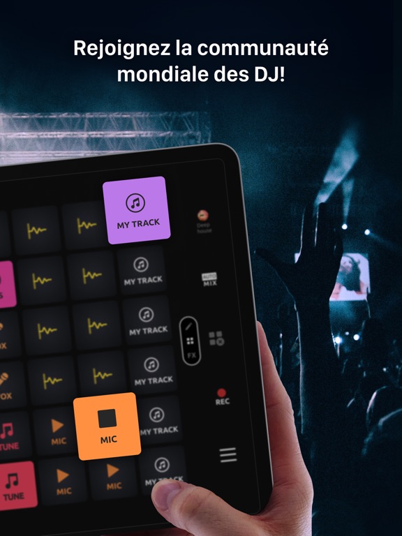 Screenshot #5 pour DJ Mix Pads 2: Table De Mixage