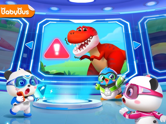 Little Panda: Dinosaur Rescue iPad screenshot 1 - Education app