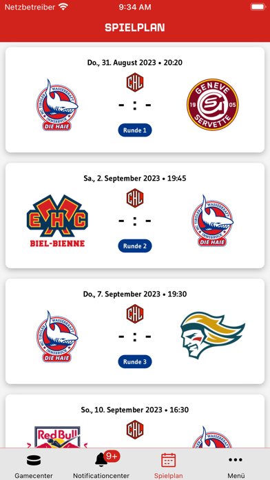 HC TIWAG Innsbruck Screenshot