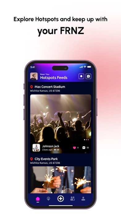 Frnz App Screenshot