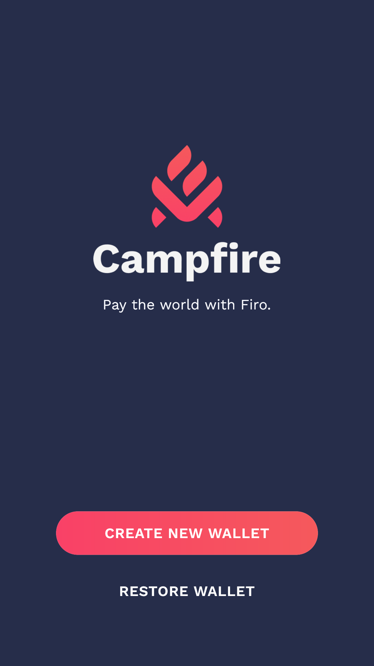 Campfire Firo Wallet