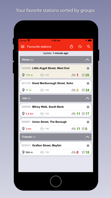 London Bike Share Screenshot