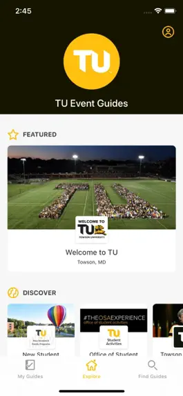 Game screenshot TU Event Guides apk