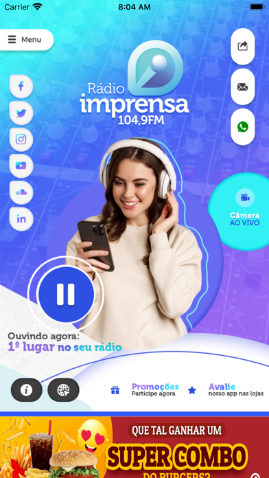 Imprensa Oficial Radio Screenshot