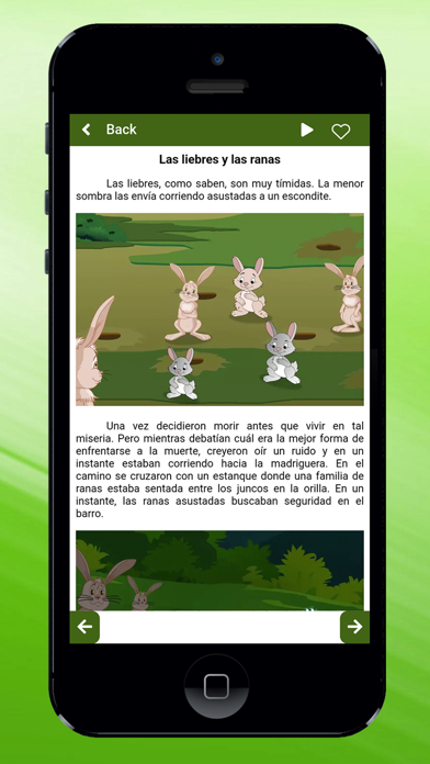 Spanish kids story with audio Screenshot