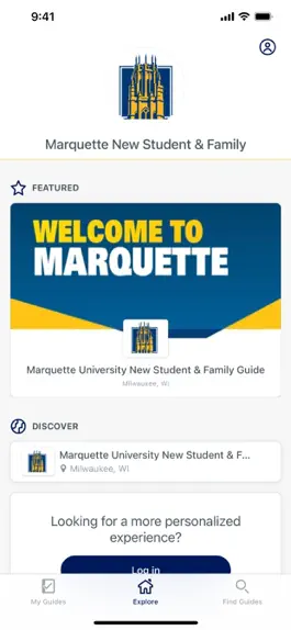 Game screenshot Marquette New Student & Family apk