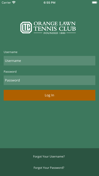 Orange Lawn Tennis Club Screenshot