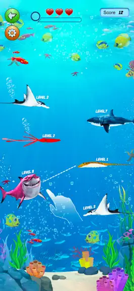 Game screenshot Merge & Eat Shark Evolution mod apk