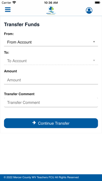 Mercer County WV Teachers FCU Screenshot