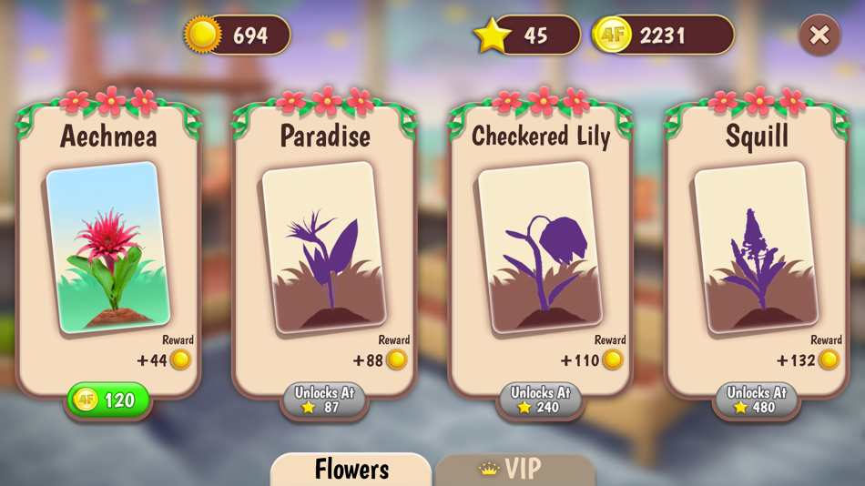 #7. Hidden Objects: Flower Quest (iOS) Podle: X3M Labs Ltd