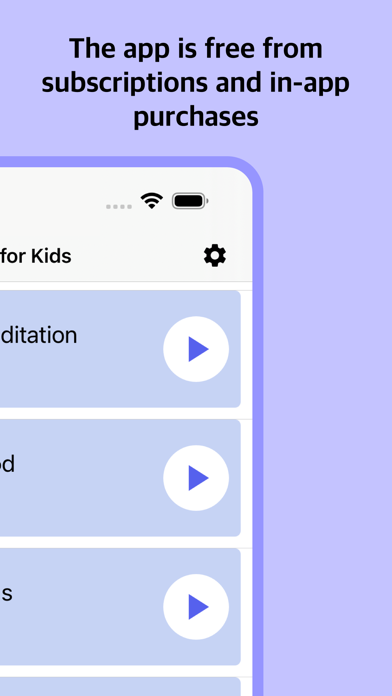 Bedtime stories for calm kids Screenshot