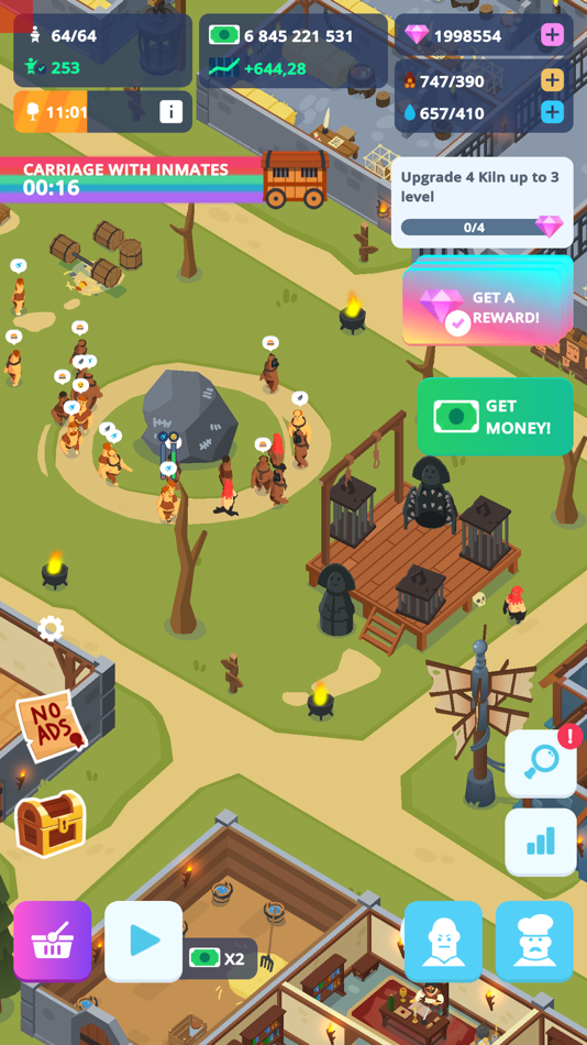 #6. Idle Medieval Prison Tycoon (iOS) By: WAZZAPPS GLOBAL LIMITED