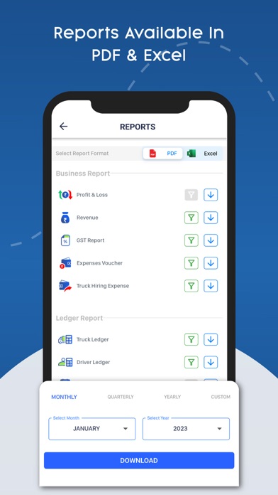 Online LR Transport LR / Bilty Screenshot