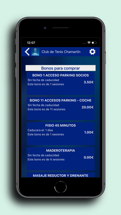 Club Tenis Chamartín Screenshot