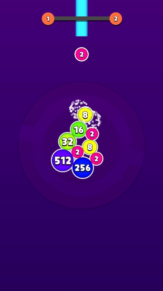 #2. 2048 Rotate Balls (iOS) 由: Svyatoslav Fedoriv