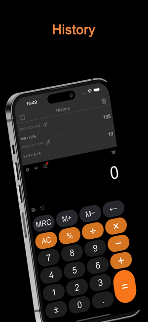 ‎DayCalc Pro - Ảnh chụp màn hình máy tính ghi chú