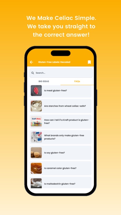 The Celiac App Screenshot 2 - AppWisp.com The Celiac App Screenshot 2 - AppWisp.com