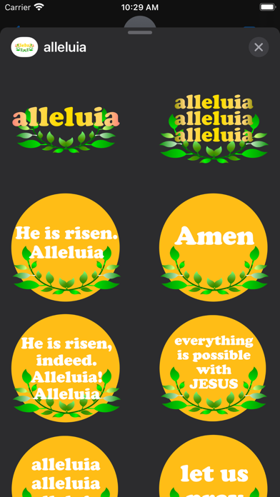 alleluia Screenshot