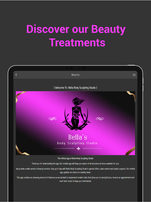 Screenshot #4 pour Bella Body Sculpting Studio