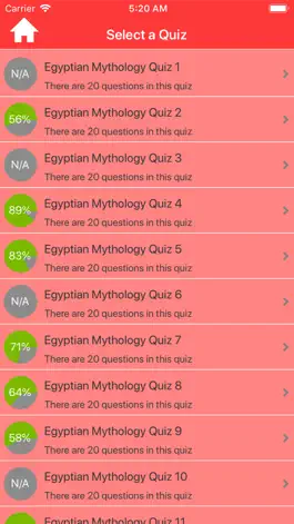 Game screenshot Egypt Myths & Gods Trivia apk