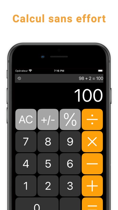 Screenshot #1 pour Freebie Simple Calculator