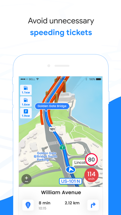 GPS, Maps, Voice Navigation Screenshot