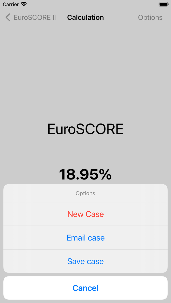 EuroSCORE II
